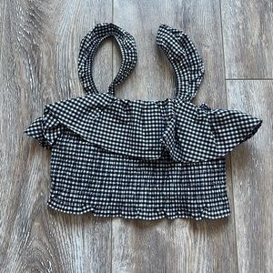 Cropped Zara size 9 tank